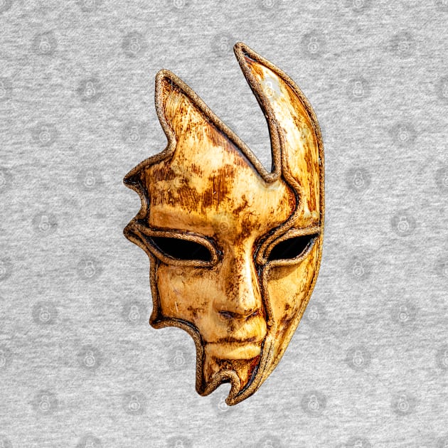 Carnival Mask in gold by dalyndigaital2@gmail.com